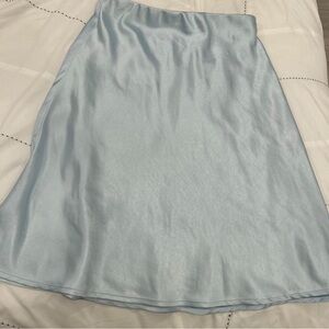 Light Blue Skirt